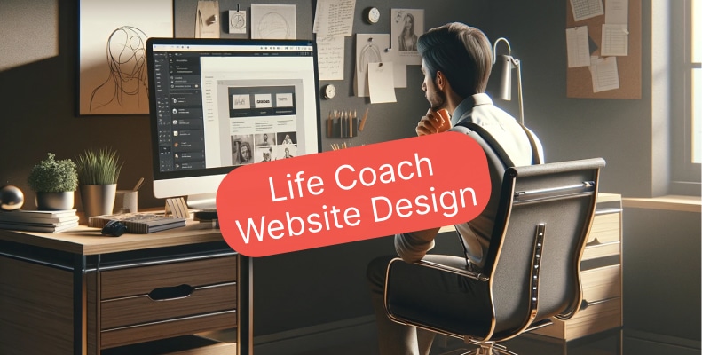Life Coach Website Design