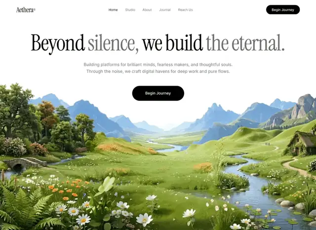 Solace Retreats site preview